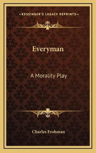 Cover image for Everyman: A Morality Play