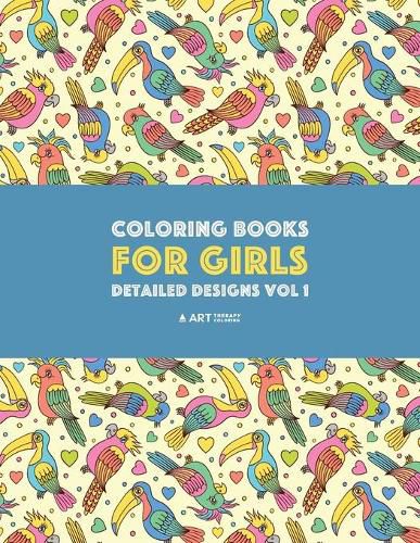 Cover image for Coloring Books for Girls