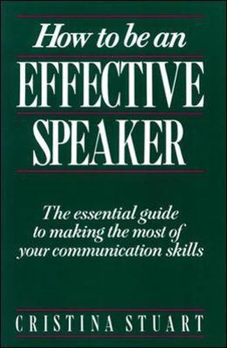 Cover image for How To Be an Effective Speaker