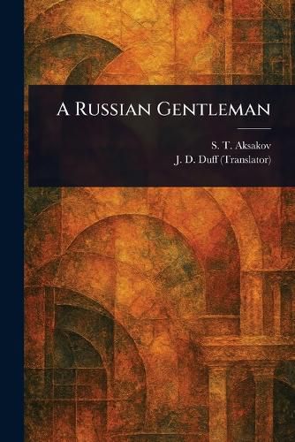 Cover image for A Russian Gentleman