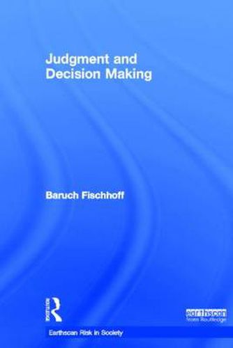 Cover image for Judgment and Decision Making