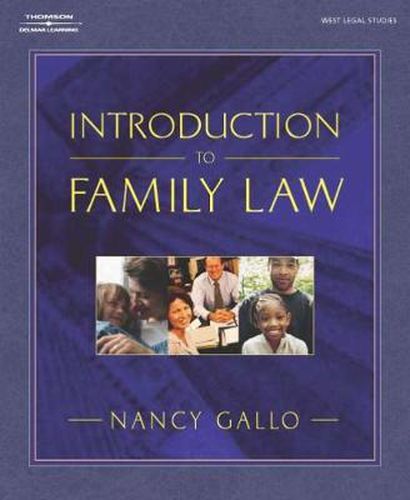 Cover image for Introduction to Family Law