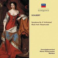 Cover image for Schubert Symphony No 8 Unfinished Music From Rosamunde