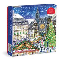 Cover image for Michael Storrings Christmas in France 500 Piece Puzzle