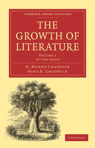 Cover image for The Growth of Literature 2 part set