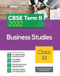 Cover image for CBSE Term II Business Studies 12th