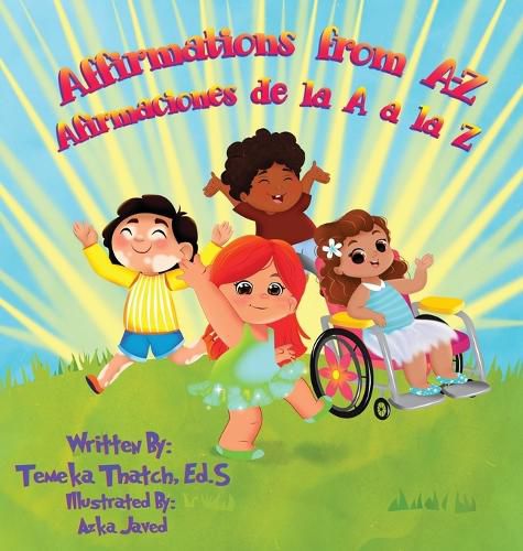 Cover image for Affirmations from A-Z (Afirmaciones de la A a la Z)