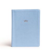 Cover image for NASB Tony Evans Study Bible, Powder Blue LeatherTouch