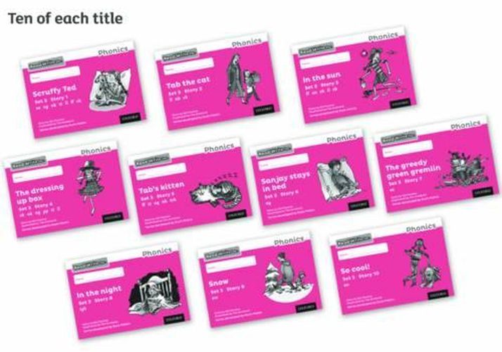 Cover image for Read Write Inc. Phonics: Black and White Pink Set 3 Storybooks Pack of 100