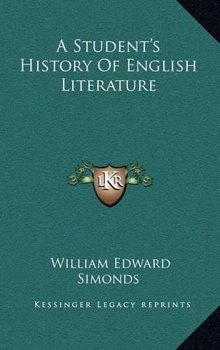 A Student's History of English Literature