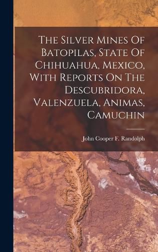 Cover image for The Silver Mines Of Batopilas, State Of Chihuahua, Mexico, With Reports On The Descubridora, Valenzuela, Animas, Camuchin