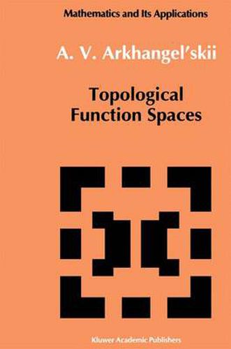 Cover image for Topological Function Spaces