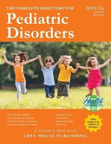 Cover image for Complete Directory for Pediatric Disorders, 2015/16