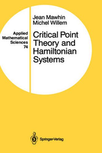 Cover image for Critical Point Theory and Hamiltonian Systems