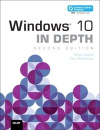 Cover image for Windows 10 In Depth