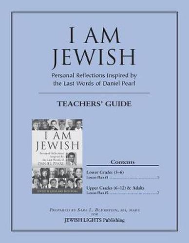 Cover image for I Am Jewish Teacher's Guide