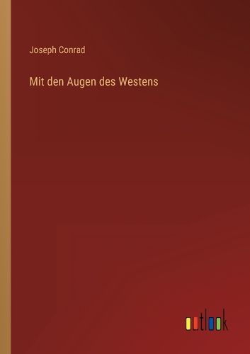 Cover image for Mit den Augen des Westens