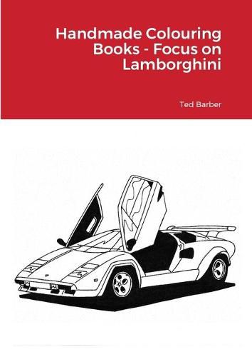 Cover image for Handmade Colouring Books - Focus on Lamborghini