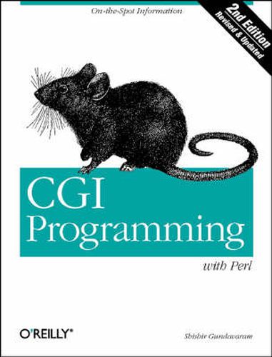 Cover image for CGI Programming with Perl 2e