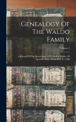 Cover image for Genealogy Of The Waldo Family