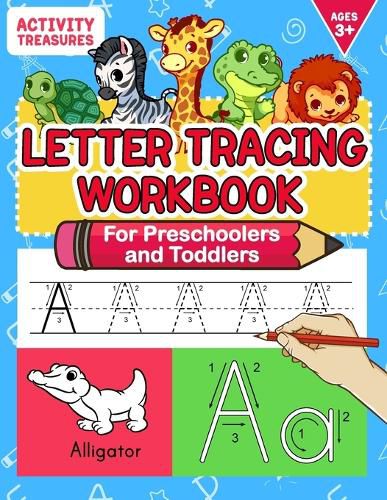 Cover image for Letter Tracing Workbook For Preschoolers And Toddlers