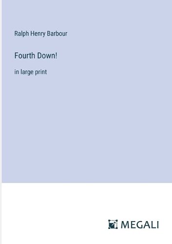 Cover image for Fourth Down!