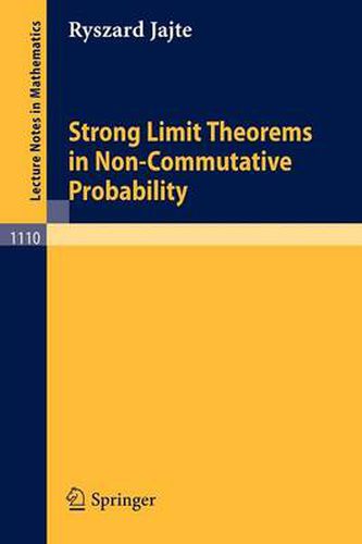 Cover image for Strong Limit Theorems in Non-Commutative Probability