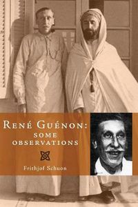 Cover image for Rene Guenon: Some Observations