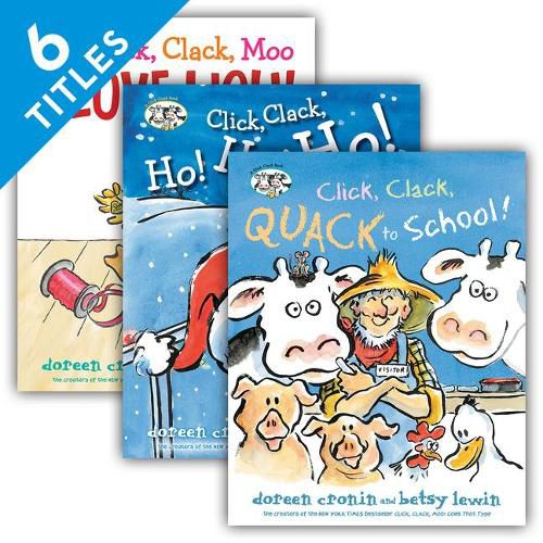 Cover image for Doreen Cronin: Click, Clack and More Set 2 (Set)