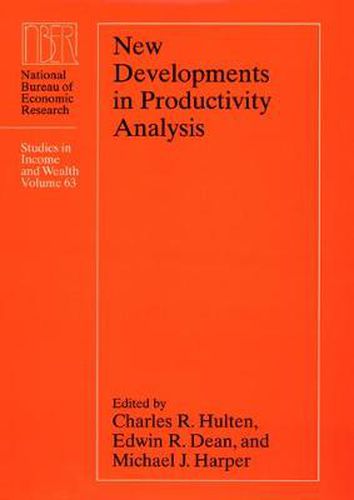 Cover image for New Developments in Productivity Analysis