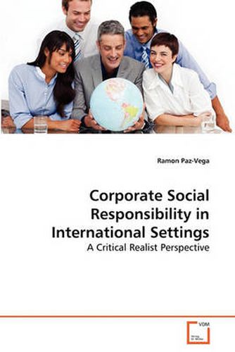 Cover image for Corporate Social Responsibility in International Settings