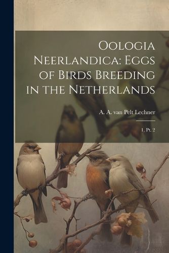 Cover image for Oologia Neerlandica