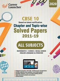 Cover image for CBSE Class X 2020 - Chapter and Topic-wise Solved Papers 2011-2019: Mathematics Science Social Science English - Double Colour Matter