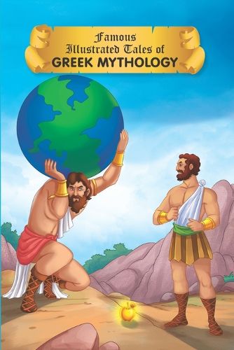 Cover image for Greek Mythology Stories (Illustrated) - Story Book for Kids