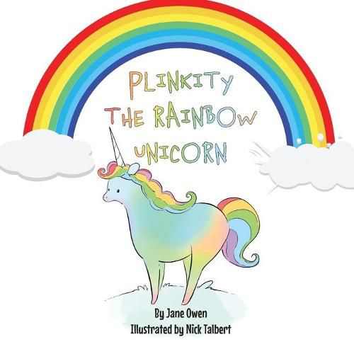 Cover image for Plinkity the Rainbow Unicorn