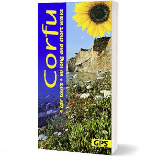 Cover image for Corfu Sunflower Guide: 60 long and short walks with detailed maps and GPS; 4 car tours with pull-out map