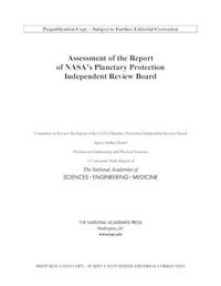 Cover image for Assessment of the Report of NASA's Planetary Protection Independent Review Board