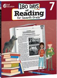 Cover image for 180 Days of Reading for Seventh Grade