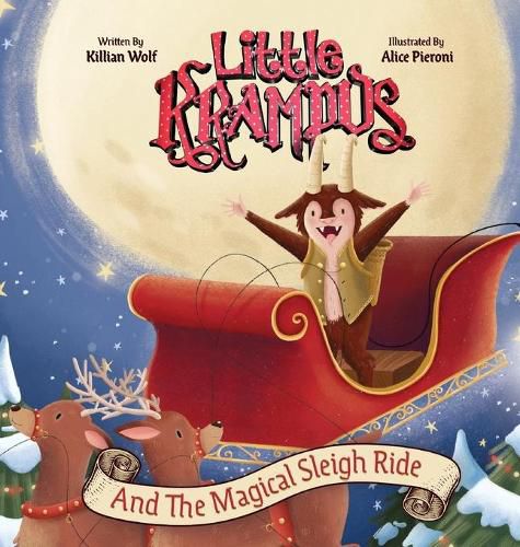 Cover image for Little Krampus and the Magical Sleigh Ride: A Children's Holiday Picture Book