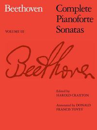 Cover image for Complete Pianoforte Sonatas - Volume III