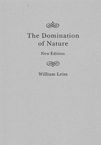 Cover image for The Domination of Nature