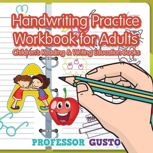 Cover image for Handwriting Practice Workbook for Adults: Children's Reading & Writing Education Books