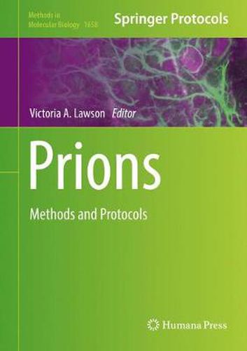 Cover image for Prions: Methods and Protocols