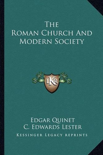 The Roman Church and Modern Society