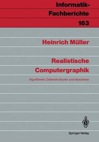 Cover image for Realistische Computergraphik