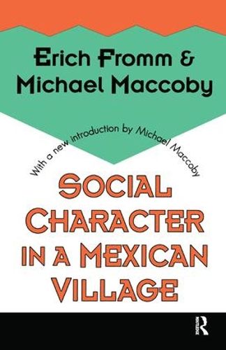 Cover image for Social Character in a Mexican Village