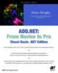 Cover image for ADO.NET: From Novice to Pro, Visual Basic .NET Edition