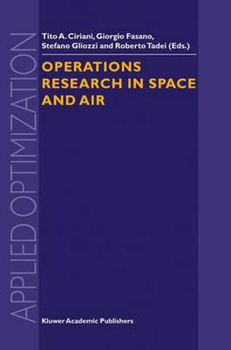 Cover image for Operations Research in Space and Air