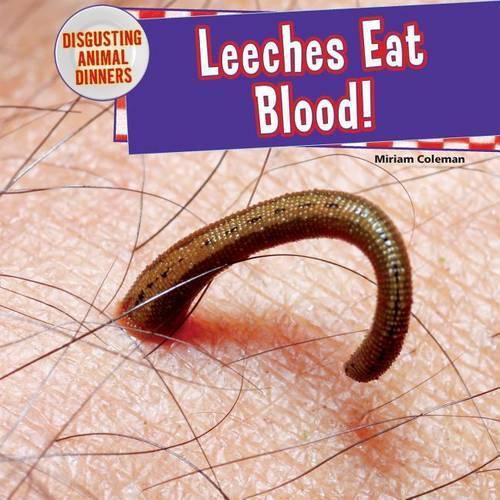 Cover image for Leeches Eat Blood!
