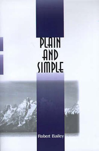 Cover image for Plain and Simple